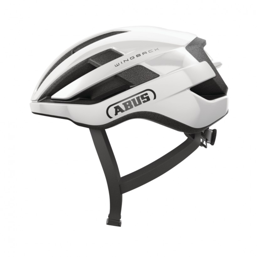 ABUS WingBack Helmet Black and White
