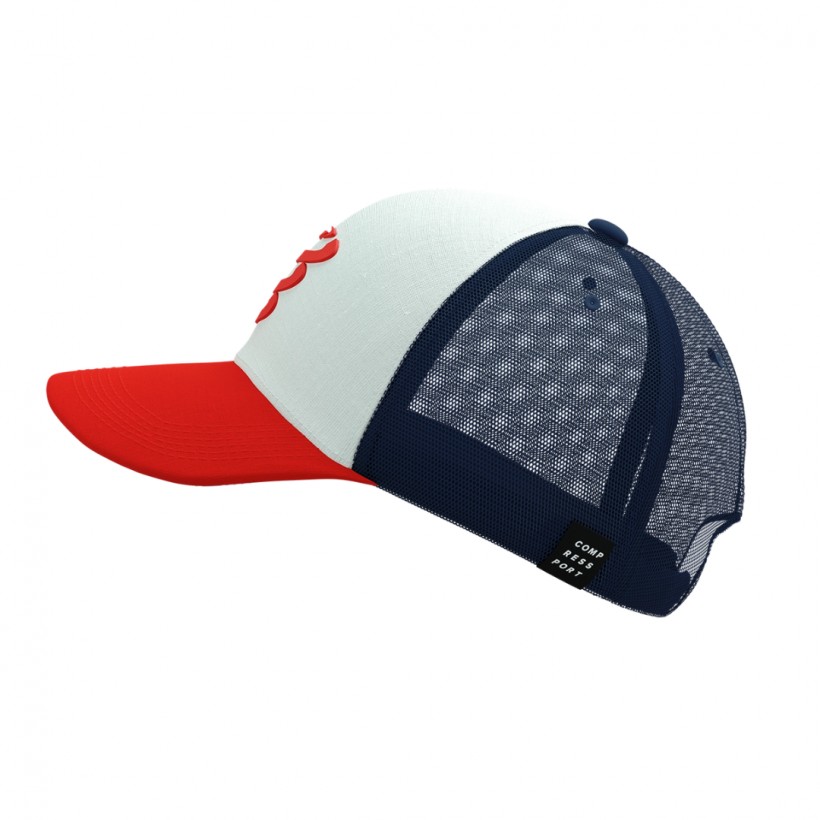 Compressport Trucker Cap Blue Red