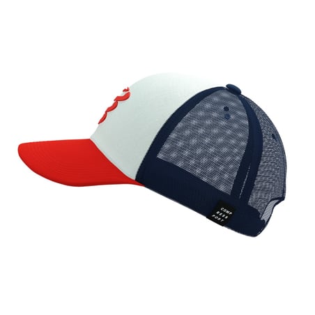 Compressport Trucker Cap Blue Red