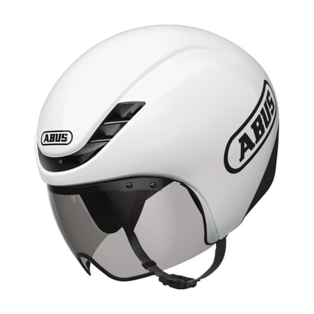 Helm Abus Gamechanger TT 1.1 Shiny White