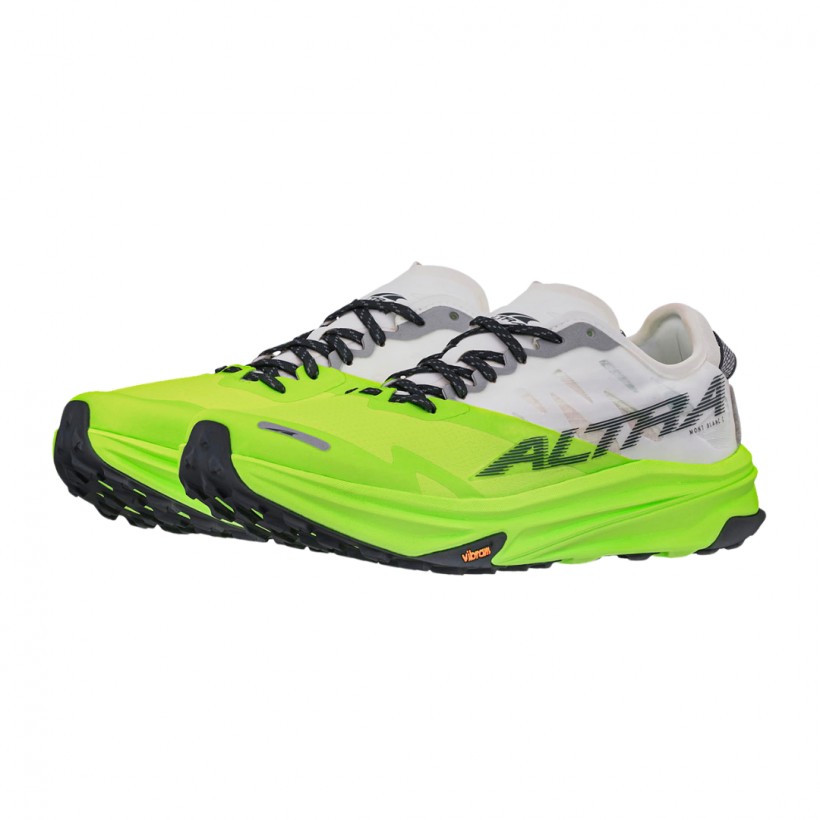 Altra Mont Blanc Carbon Shoes White Green