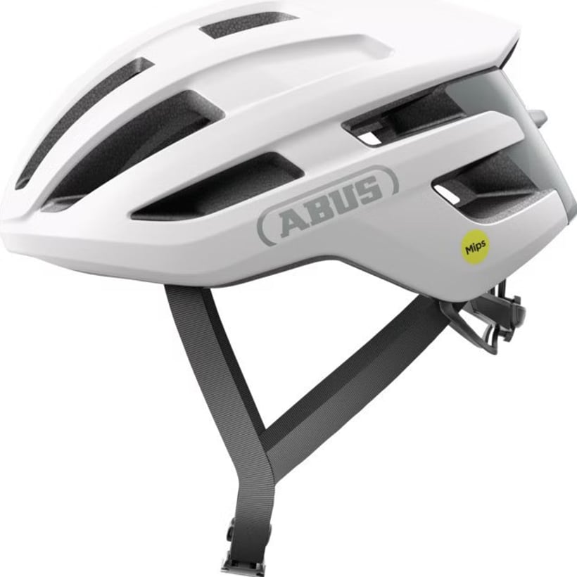 Casco Abus PowerDome MIPS Bianco Polare