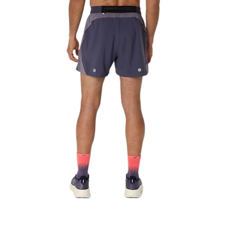 Asics Road 5in Short Blauw