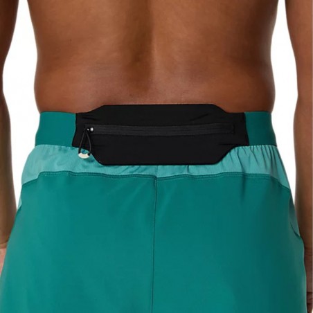 Asics Road 5in Short Green