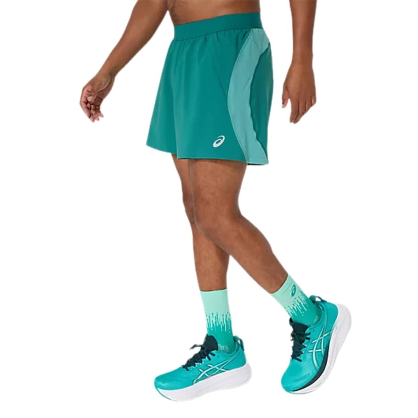 Pantalón Corto Asics Road 5in Short Verde