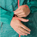 Chaqueta Asics Fujitrail Packable Verde