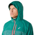 Chaqueta Asics Fujitrail Packable Verde
