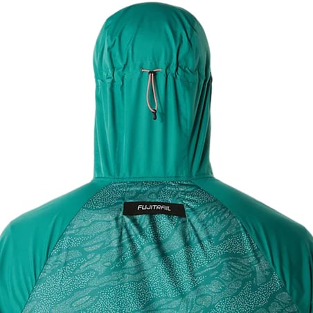 Chaqueta Asics Fujitrail Packable Verde