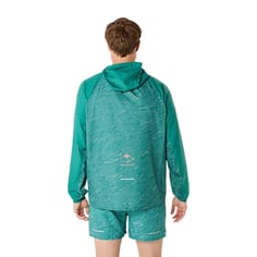Asics Fujitrail Packable Jacket Green 2