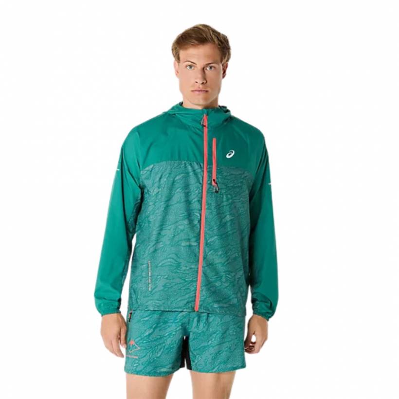 Kurtka Asics Fujitrail Packable Zielona