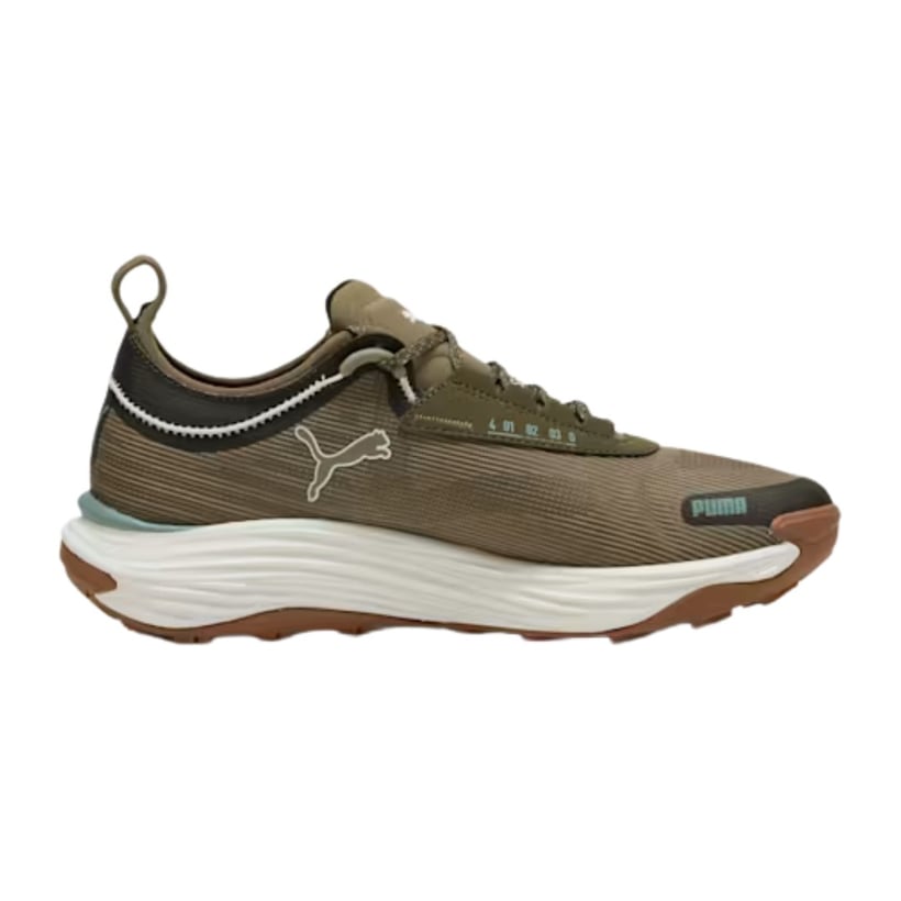Zapatillas Puma Voyage Nitro 3 Marron Blanco SS25