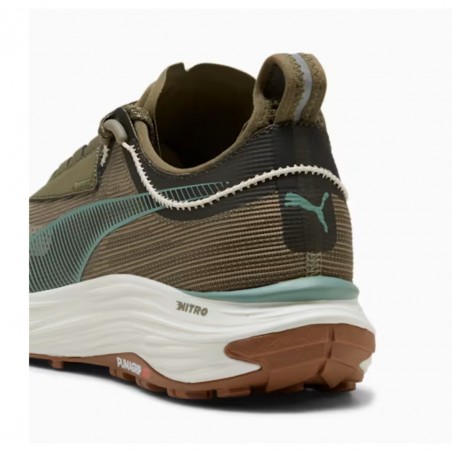 Chaussures Puma Voyage Nitro 3 Marron Blanc SS25