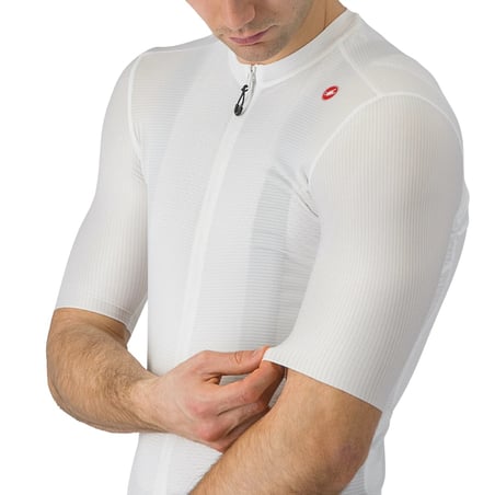 Castelli Espresso Wit Jersey