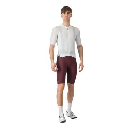Castelli Espresso White Jersey