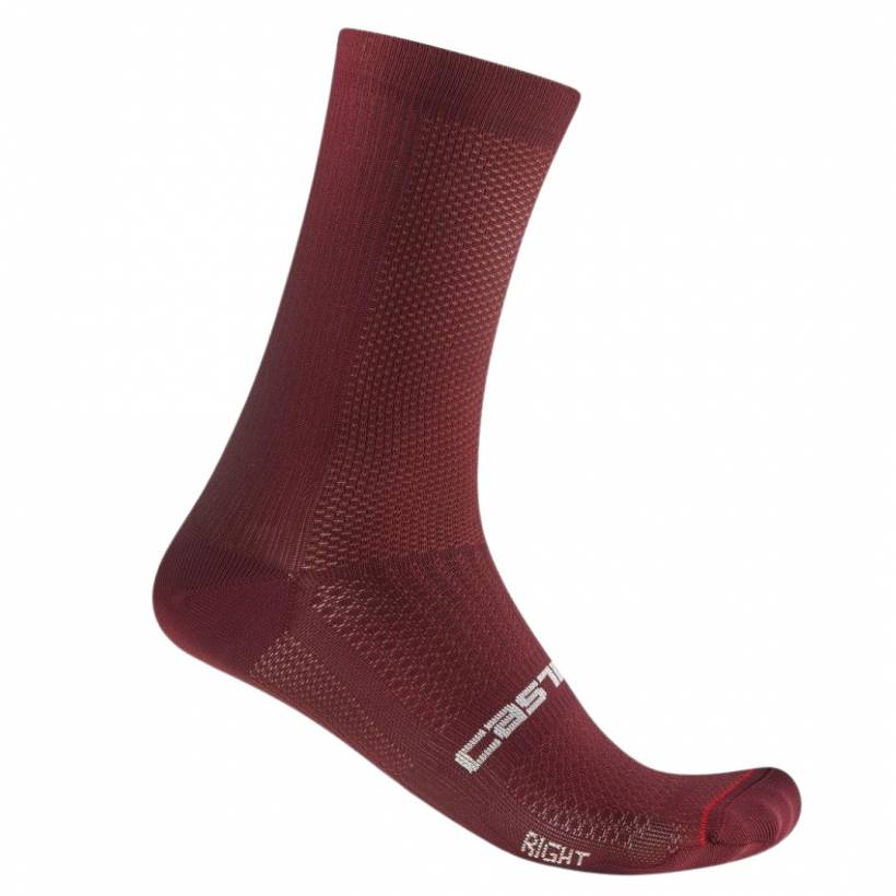 Castelli Espresso 18 Garnet Socks