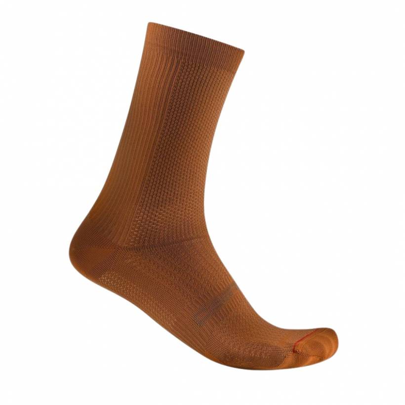 Skarpetki Castelli Espresso 18 Brązowe