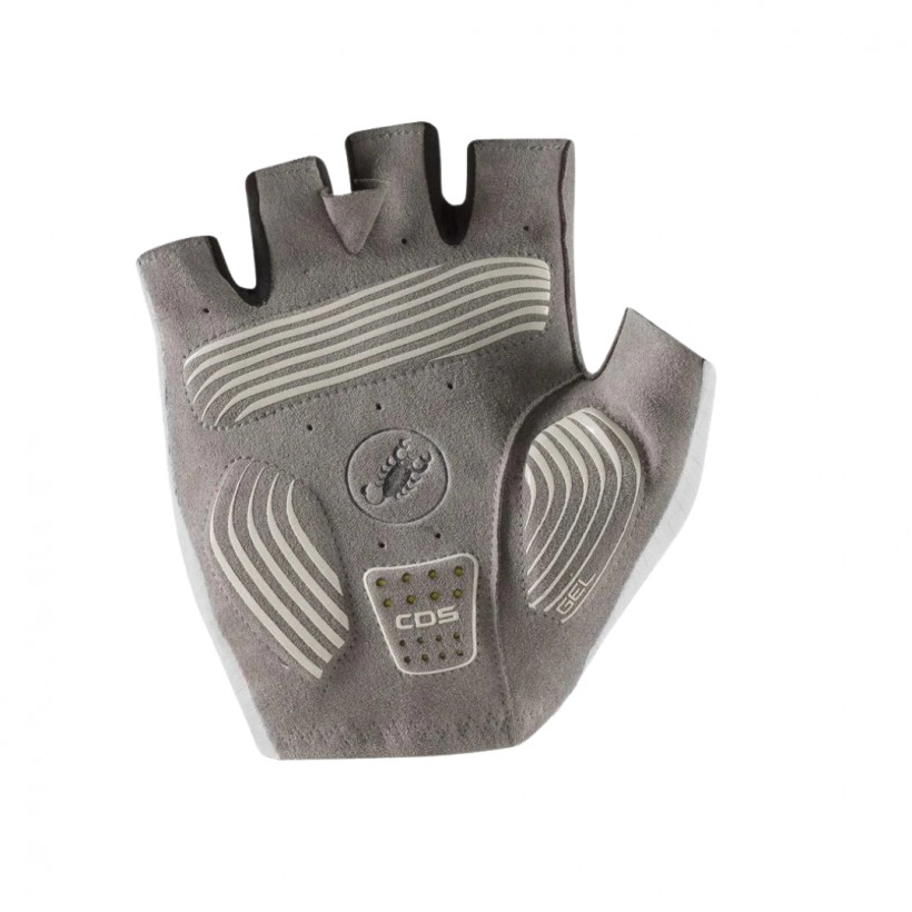 Weiße Castelli Espresso-Handschuhe