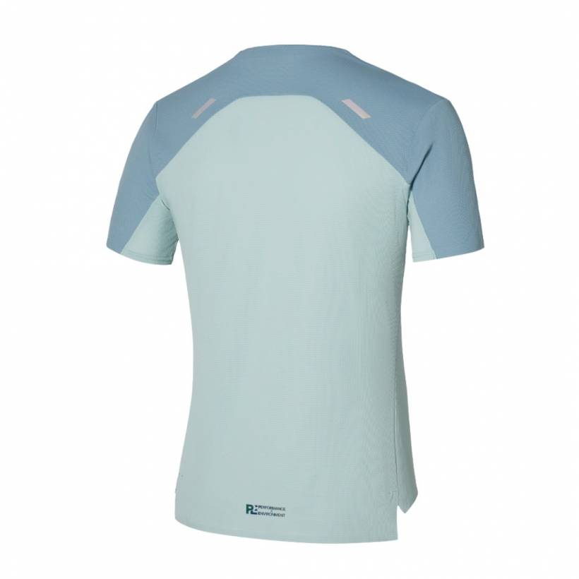 Koszulka Mizuno Tech Light Tee Niebieska