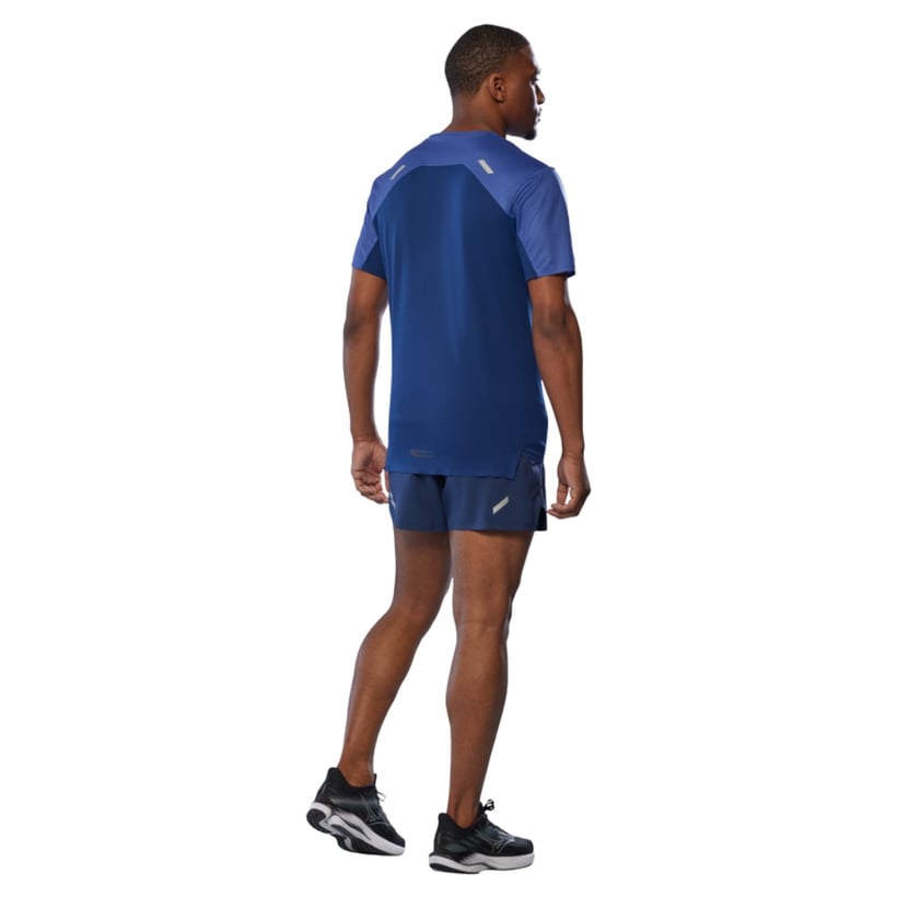 T-shirt Mizuno Tech Light Bleu