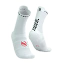Calzini Compressport Pro Racing V4.0 Run High Bianco Nero