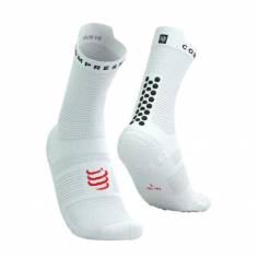 Calcetines Compressport Pro Racing V4.0 Run High Blanco...