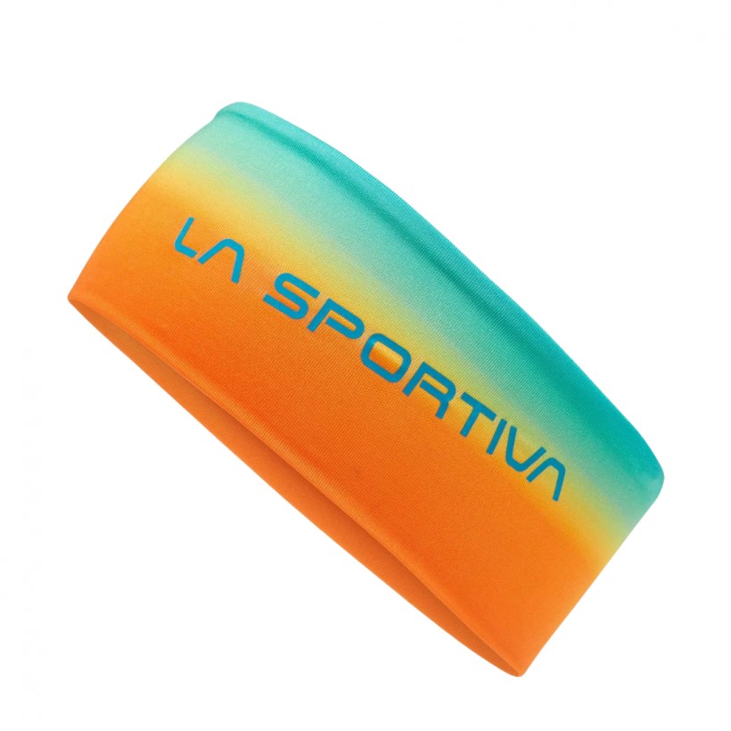Cinta La Sportiva Fade Headband Naranja Azul