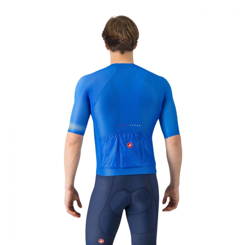 Castelli Climber's A/C Jersey Short Sleeve Blue