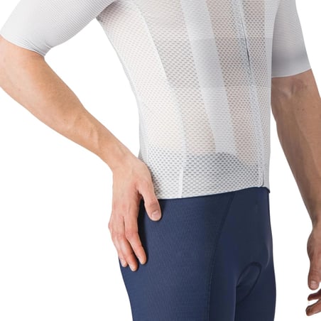 Castelli Climber's A/C Kurzarmtrikot Weiß Grau