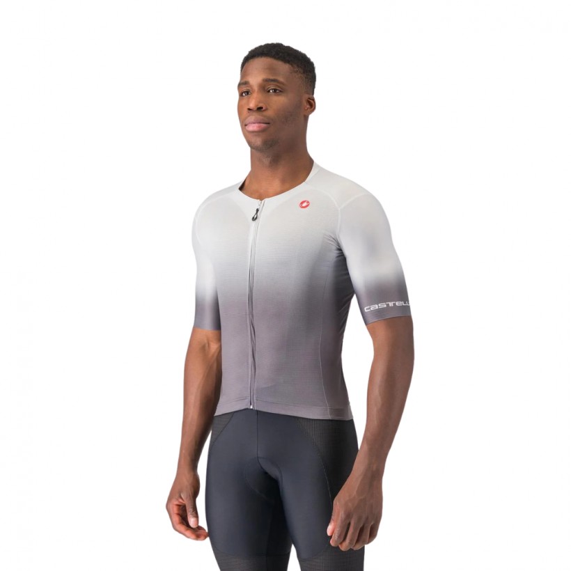 Maglia Castelli UPF Manica Corta Grigia