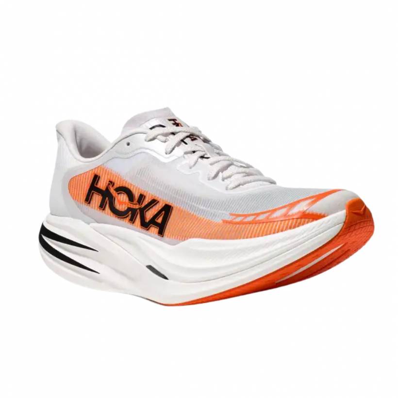 Hoka Cielo X1 2.0 White Orange SS25 Unisex Shoes