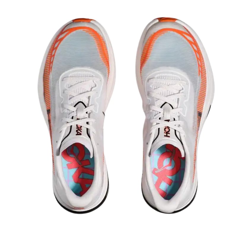 Chaussures Hoka Cielo X1 2.0 Blanc Orange SS25...
