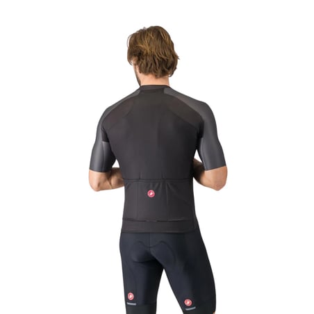 Maillot Castelli Entrata 6 Preto Cinza