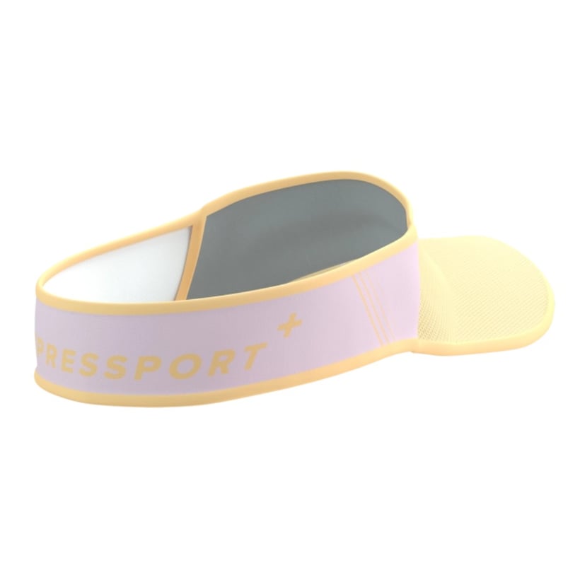 Compressport Ultralight Vizier Geel Roze