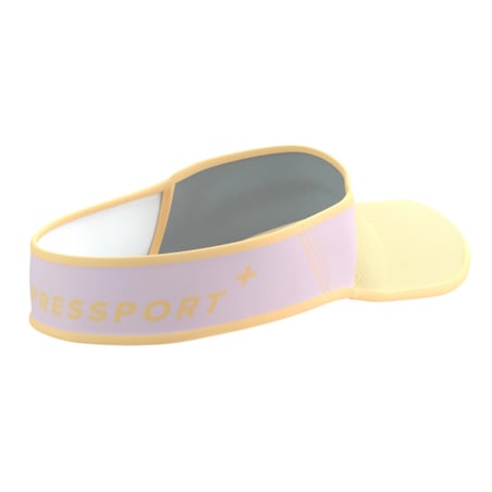 Visière Compressport Ultralight Jaune Rose