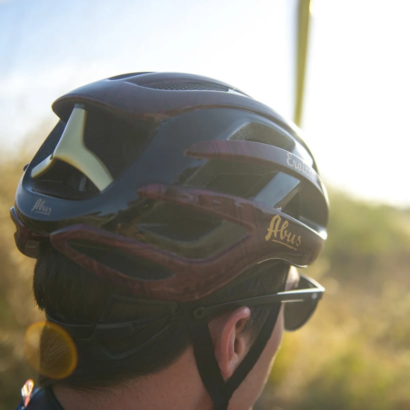 Abus AirBreaker x Eroica Red Black Helmet