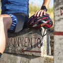 Casco Abus AirBreaker x Eroica Rojo Negro