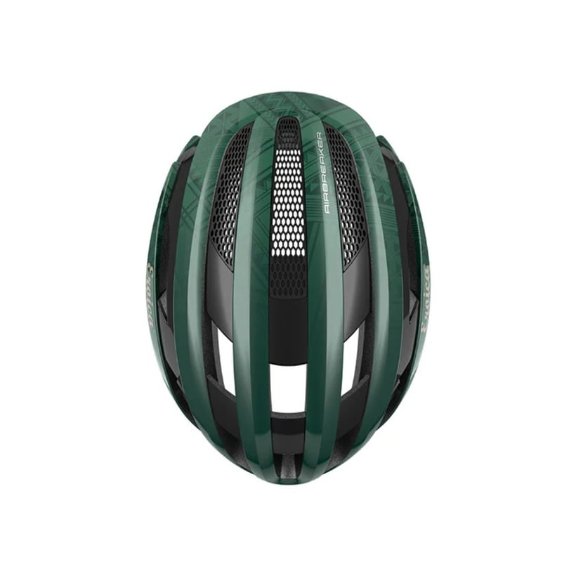 Abus AirBreaker x Eroica Helm Groen Zwart