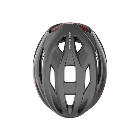 Casco Abus Stormchaser x Eroica Negro Rojo