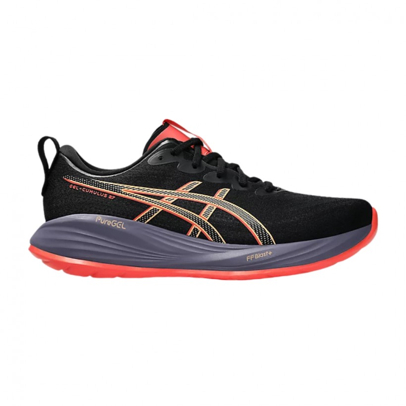 Chaussures Asics Gel-Cumulus 27 Noir Violet SS25