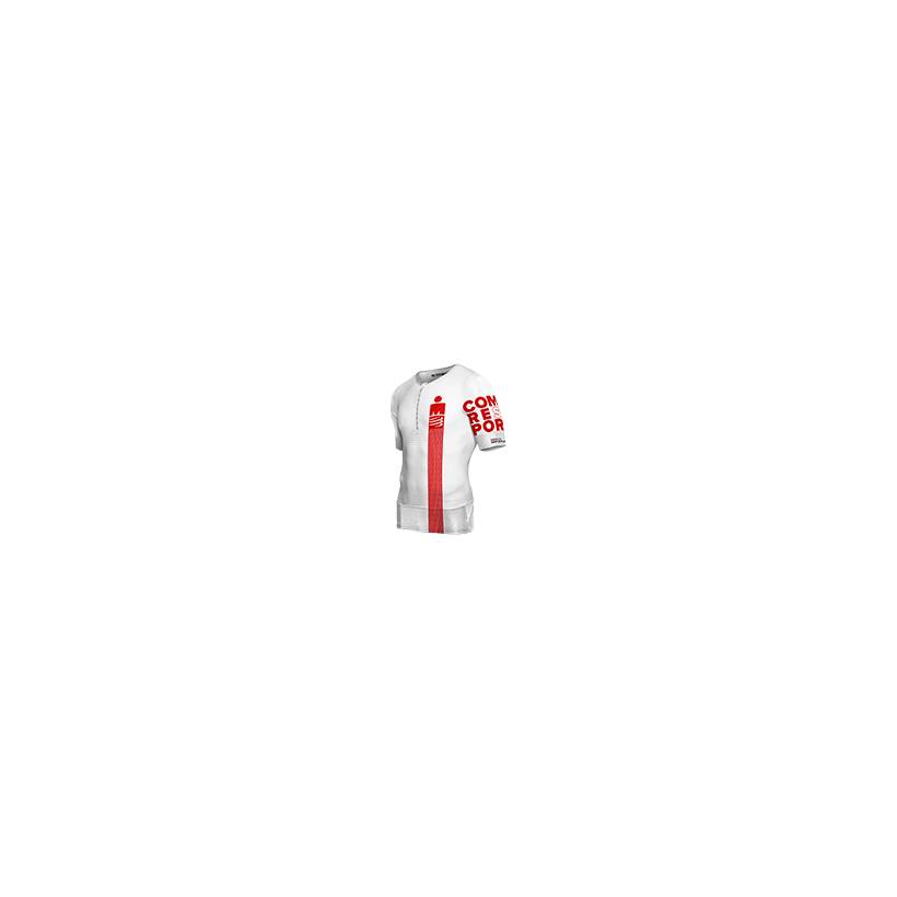 Macacão Tri Terno Ironman TR3 Aero Compressport Vermelho