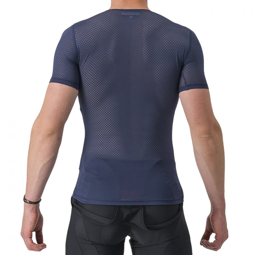 Unterhemd Castelli Pro Mesh 2.0 Kurzarm Blau