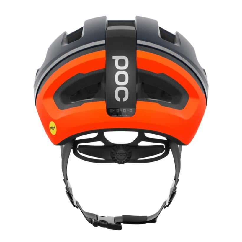 POC Omne Beacon MIPS Helm Blauw Oranje