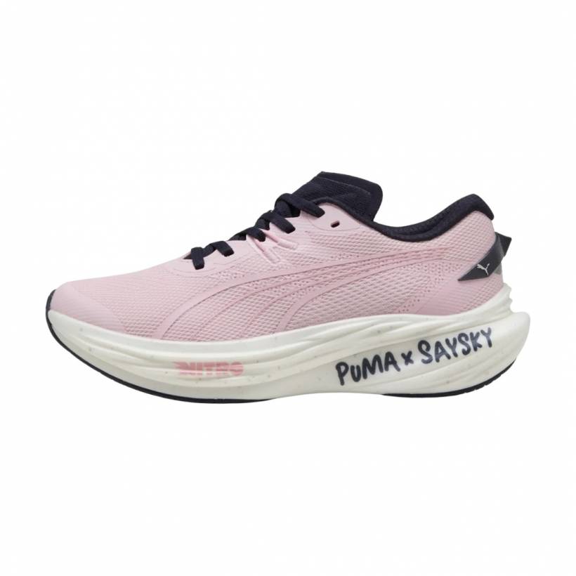 Buty Puma x SAYSKY Deviate Nitro 3 Różowo-Czarne SS25 Damskie