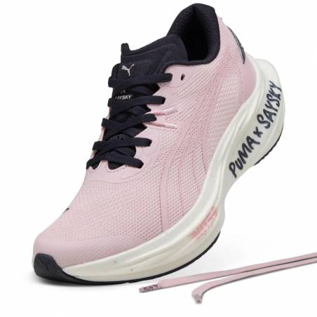 Buty Puma x SAYSKY Deviate Nitro 3 Różowo-Czarne SS25 Damskie