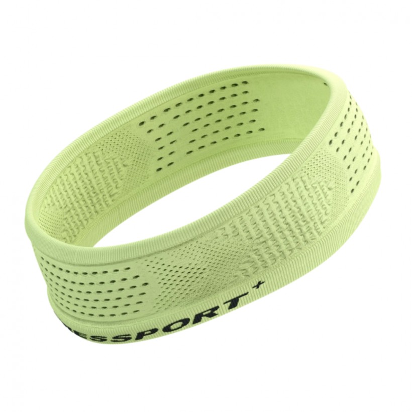 Opaska Compressport Thin On/Off Jasnozielona