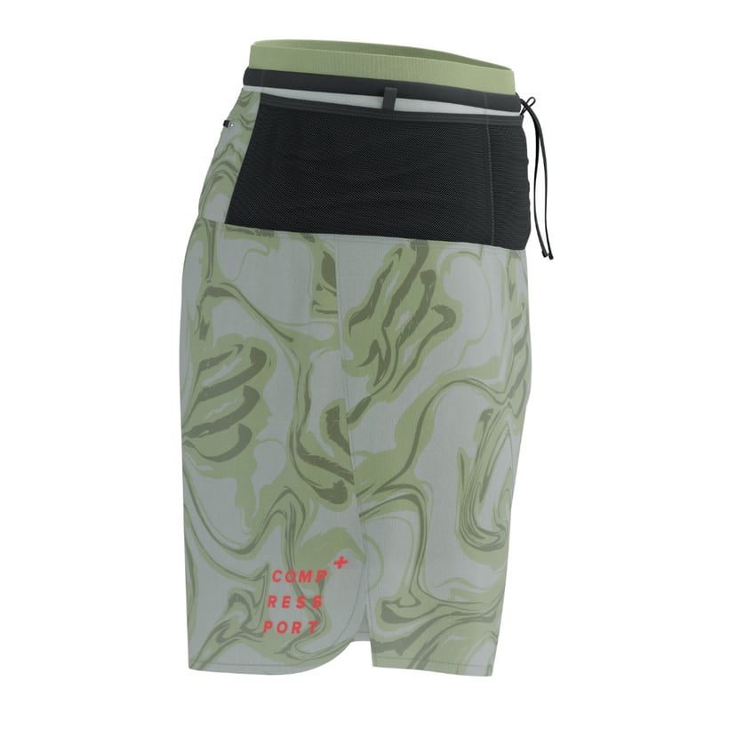 Compressport Trail Racing 2-In-1 Green Short