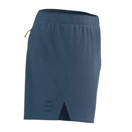 Compressport Performance Short Blauw