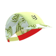 Casquette Compressport Pro Racing Vert Rouge 2
