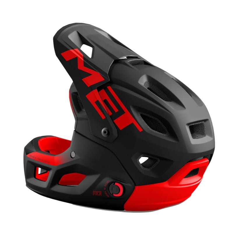 MET Parachute MCR Mips Helmet Black Red