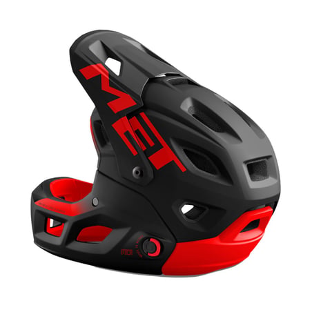 Casque MET Parachute MCR Mips Noir Rouge